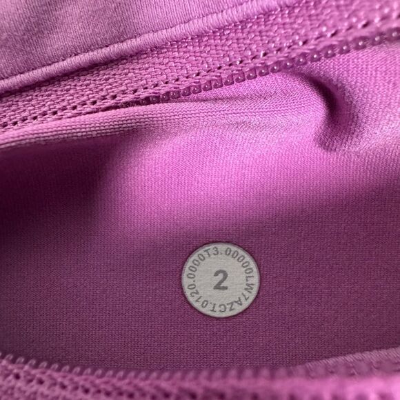 Lululemon Speed Up Short Long 4” Magenta Glow Women’s Size 2 - Picture 8 of 13